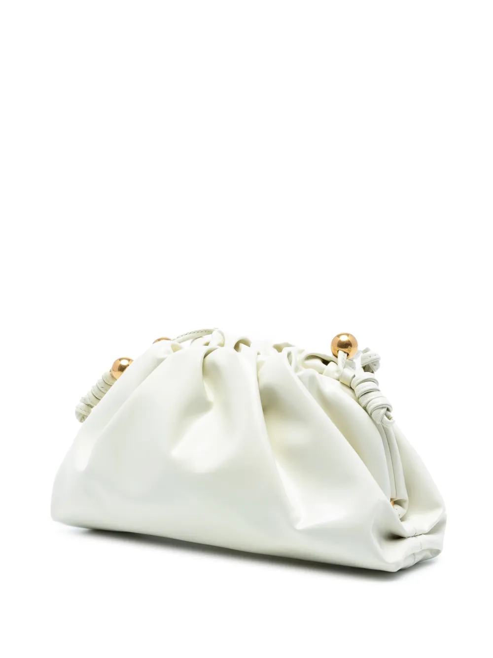 2012-2025 Brushed Calfskin Beaded Strap The Mini Pouch Crossbody Bag
