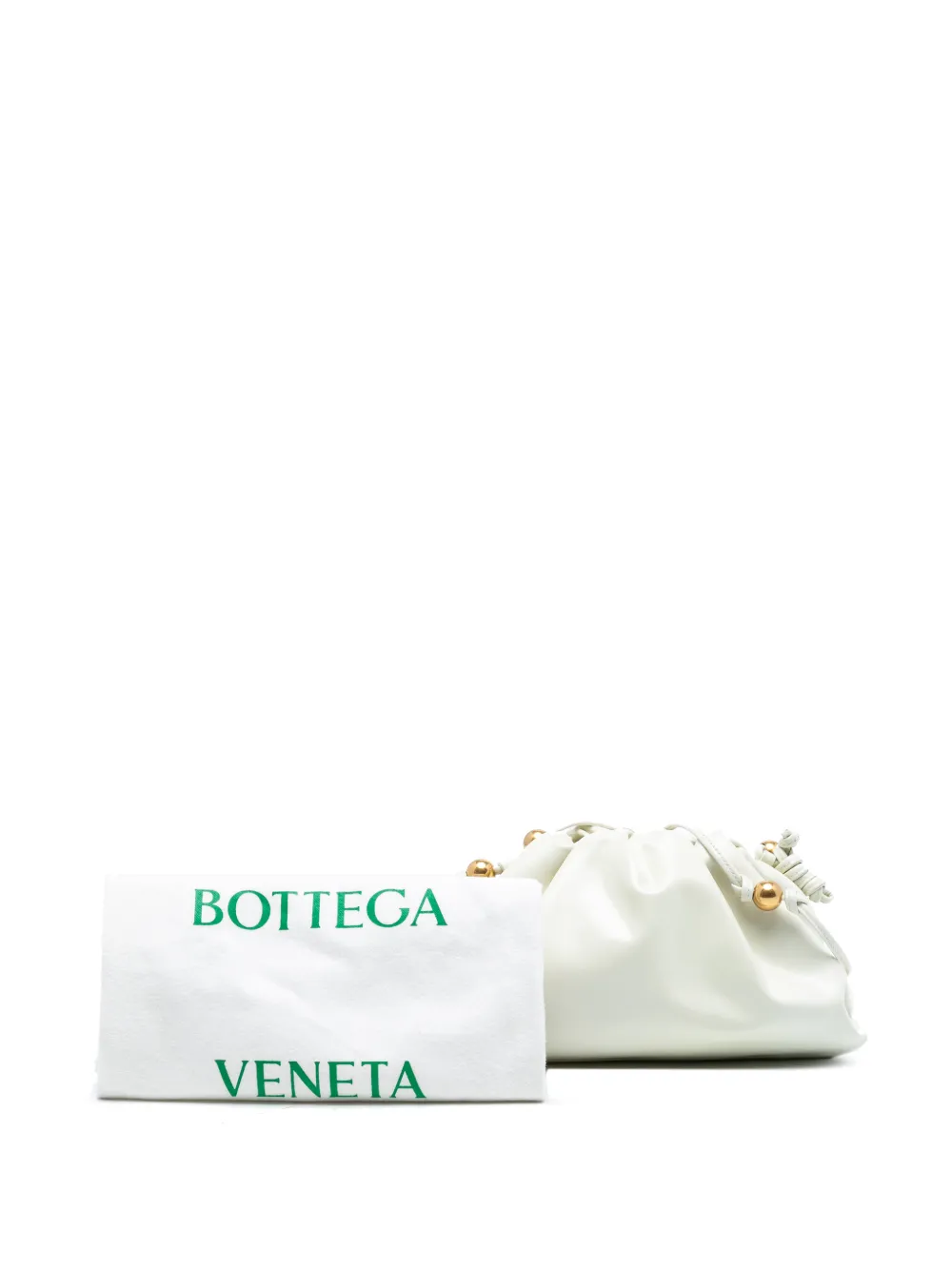2012-2025 Brushed Calfskin Beaded Strap The Mini Pouch Crossbody Bag