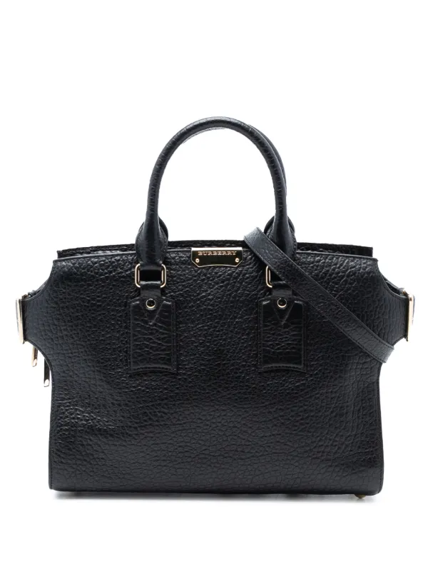 Burberry Pre-Owned 2000-2025 ミディアム グレインレザー クリフトン