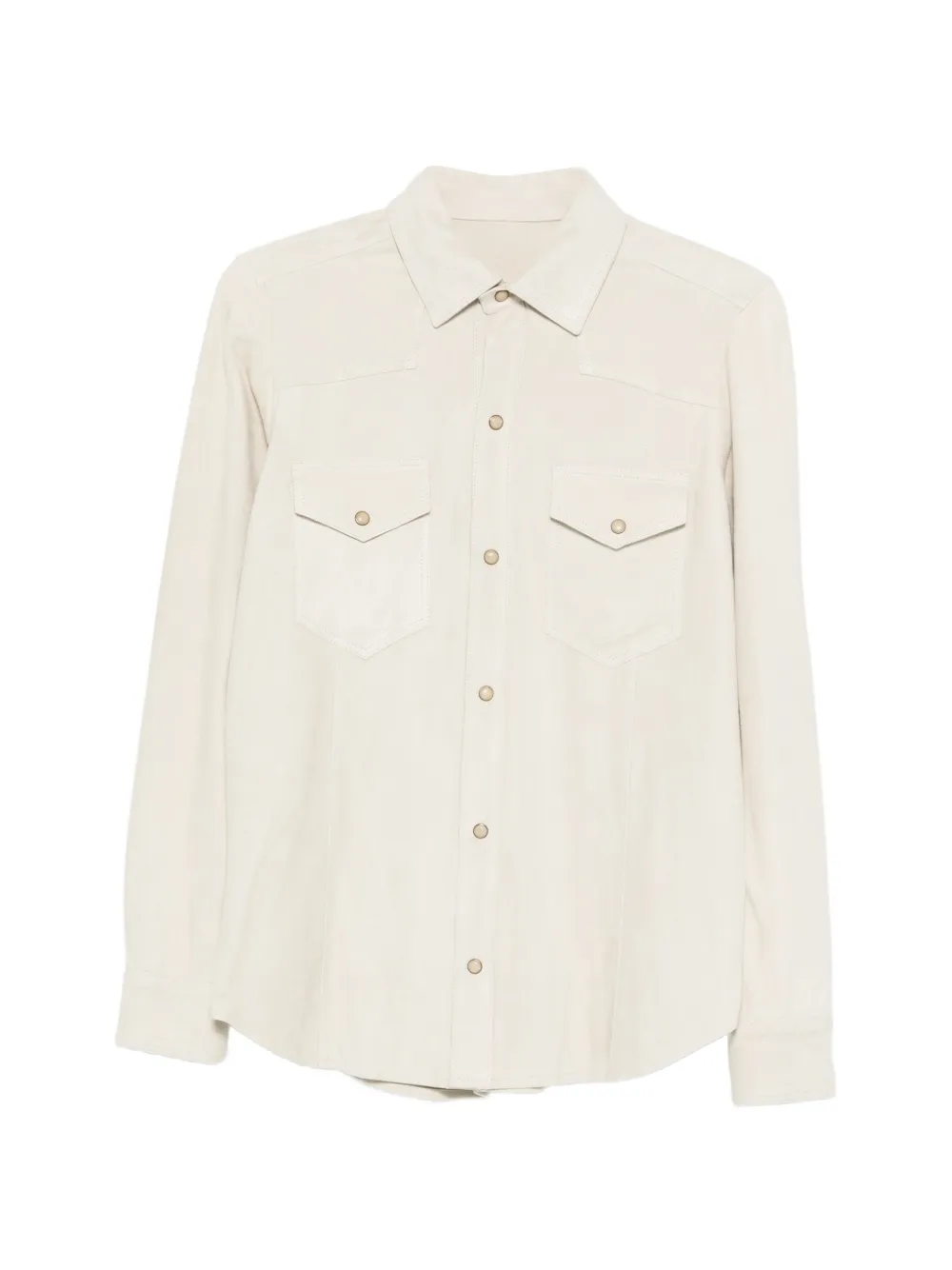 RIFUGIO pocket shirt - Toni neutri