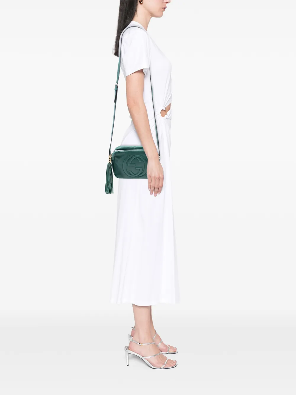 Gucci Pre-Owned 2016-2025 Leather Soho Disco crossbody bag - Verde