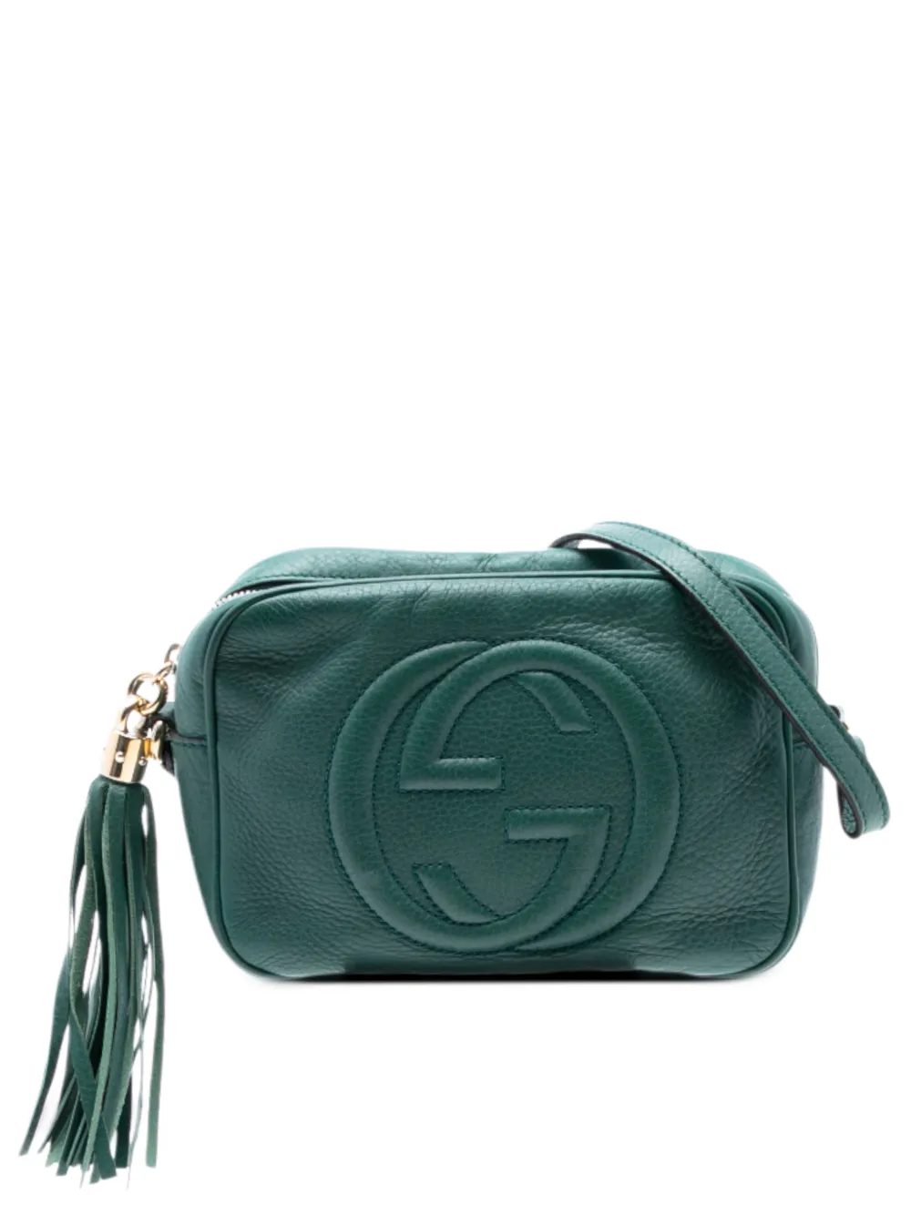 Gucci Pre-Owned 2016-2025 Leather Soho Disco crossbody bag - Green