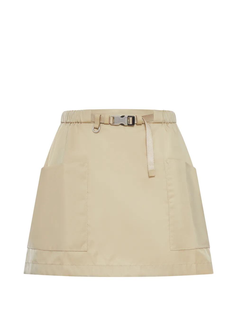 Prada buckle pocket skirt - Toni neutri