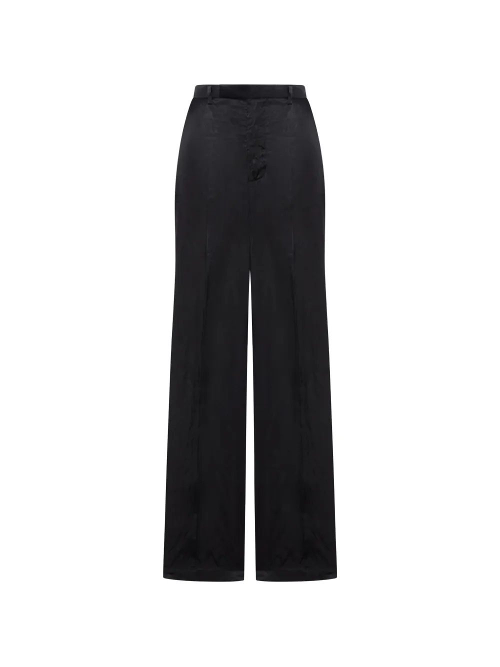 Rick Owens pressed-crease tailored trousers - Nero