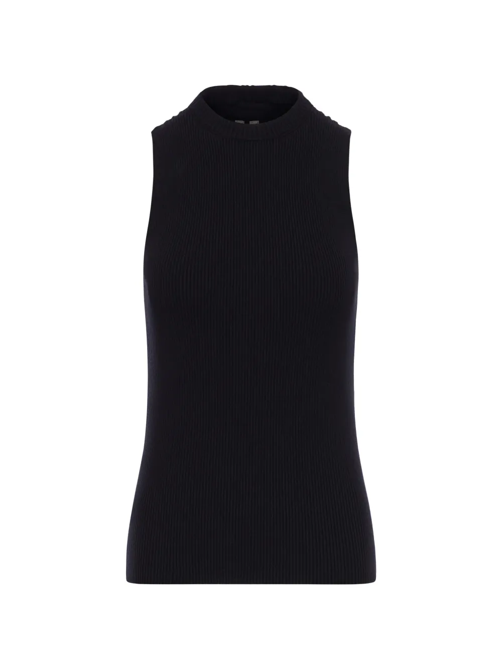 Rick Owens ribbed-knit tank top - Nero