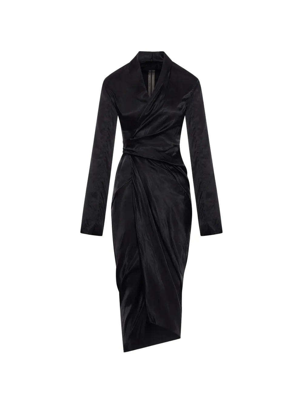 Rick Owens draped-tie dress - Nero