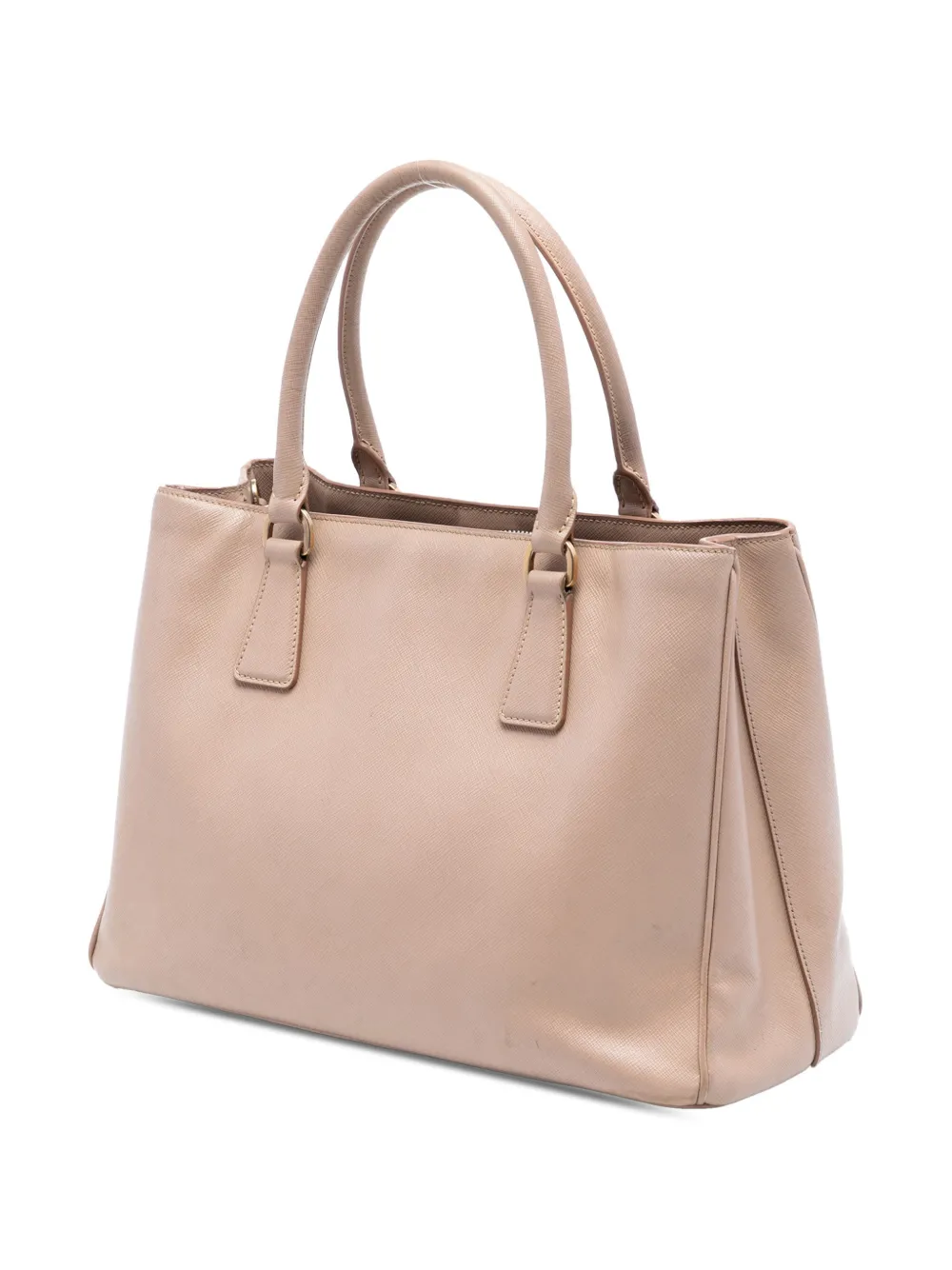 2010-2025 Large Saffiano Lux Galleria Double Zip Satchel