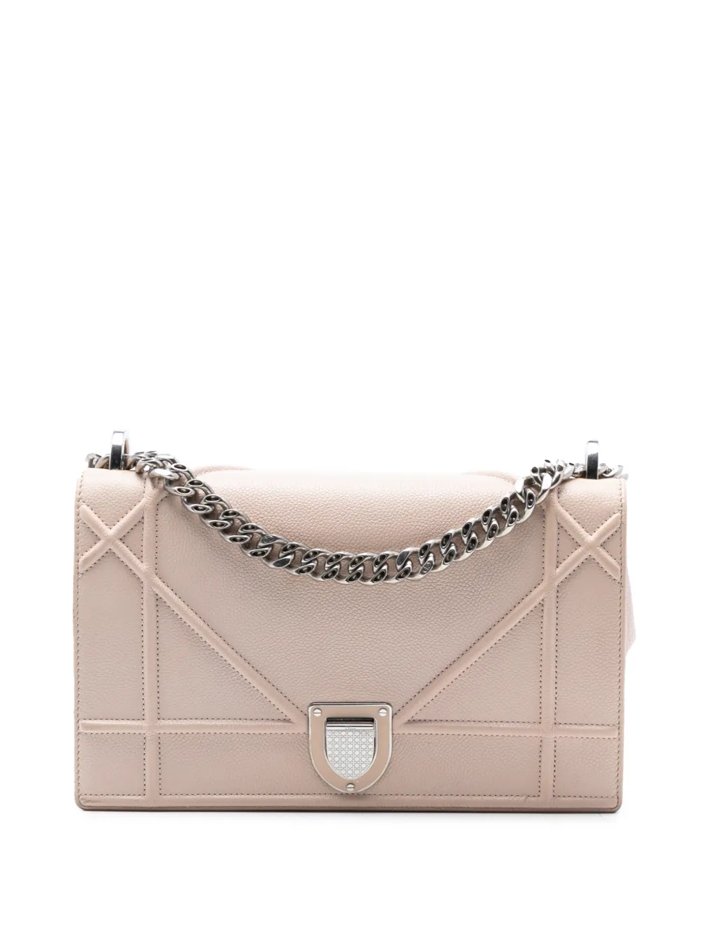 Christian Dior Pre-Owned 2015 Medium Grained Calfskin Diorama Flap crossbody bag - Pink