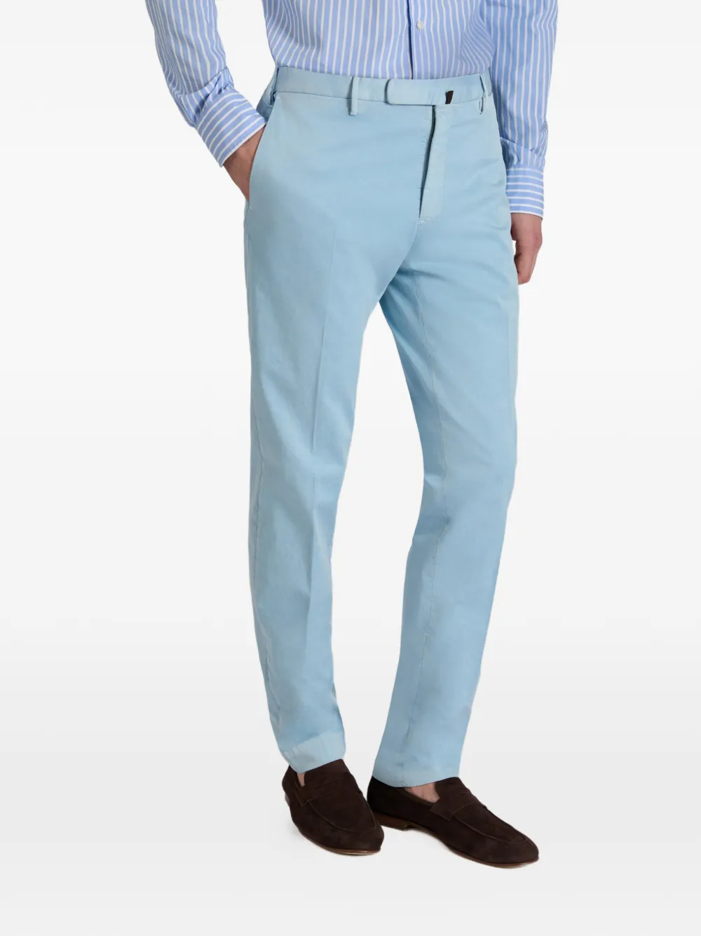 Incotex Slim-fit broek Blauw