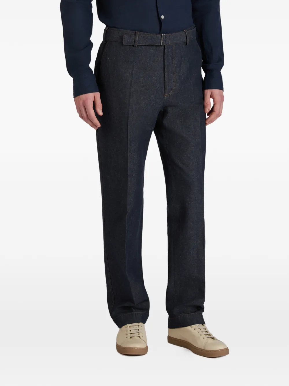Incotex Straight jeans Blauw