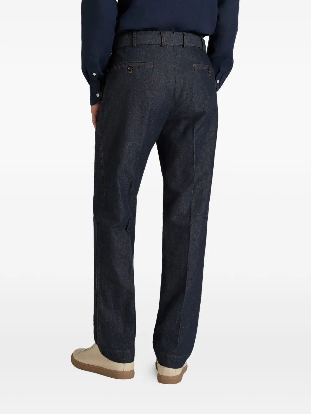 Incotex Straight jeans Blauw