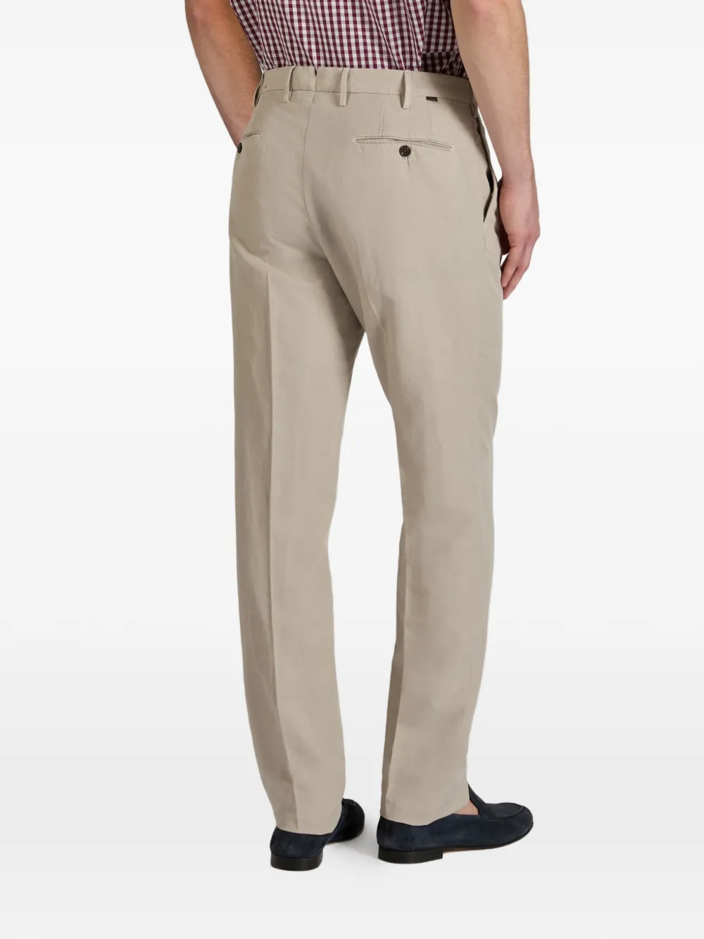 Chinolino Pleated Trousers