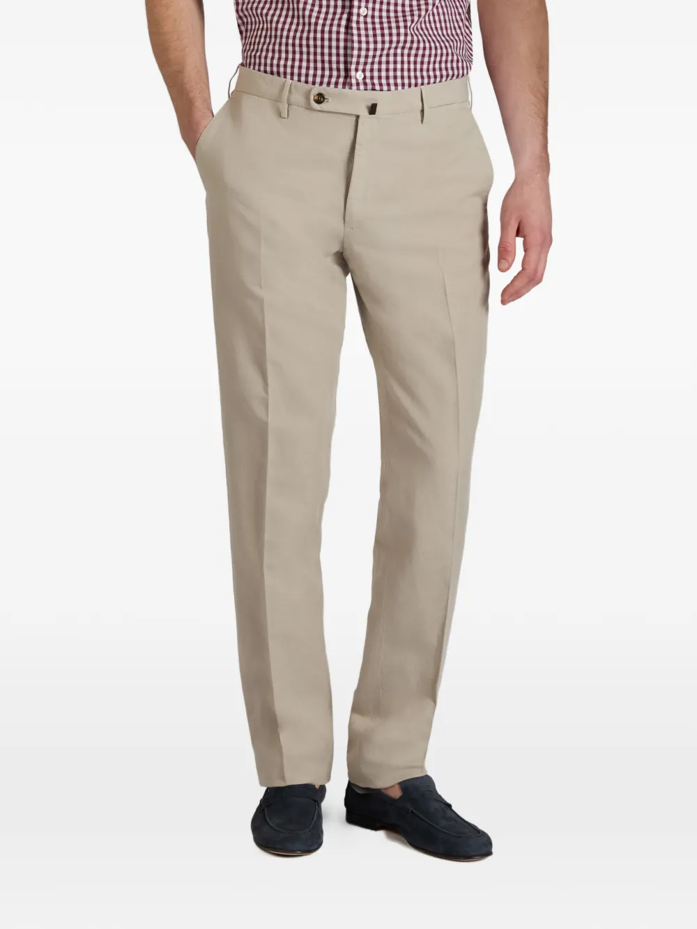 Chinolino Pleated Trousers