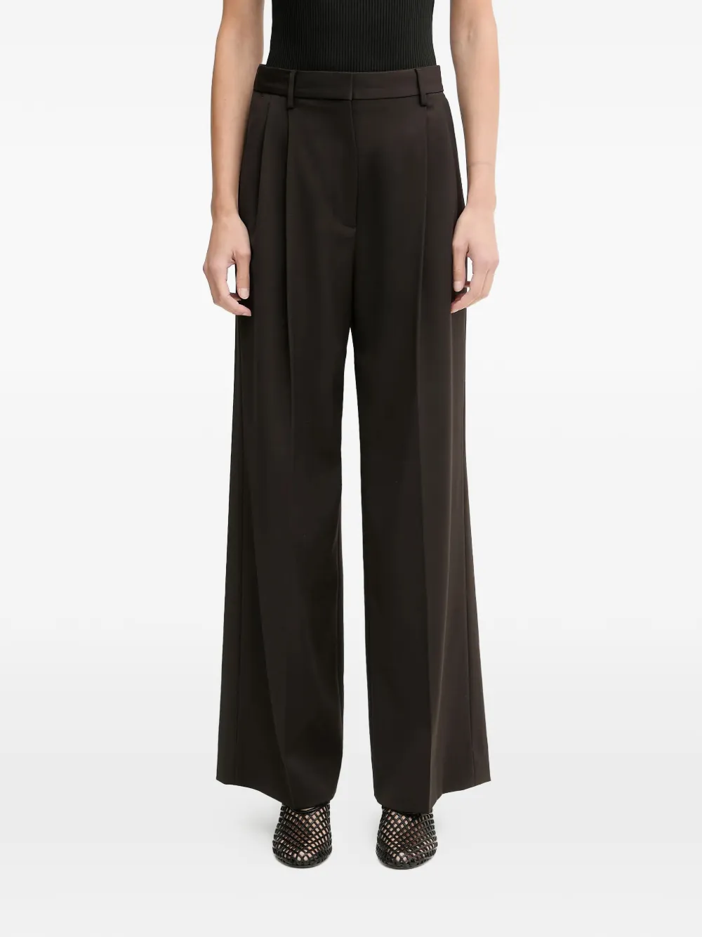 Filippa K Pantaloni sartoriali Darcey - Marrone