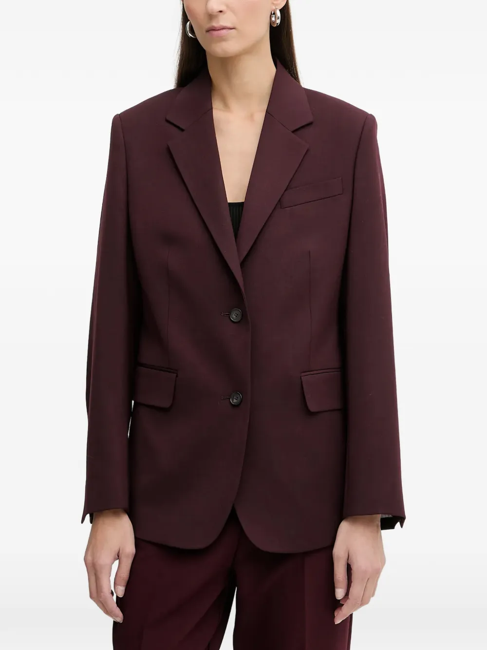 Filippa K Delilah single-breasted blazer - Purple