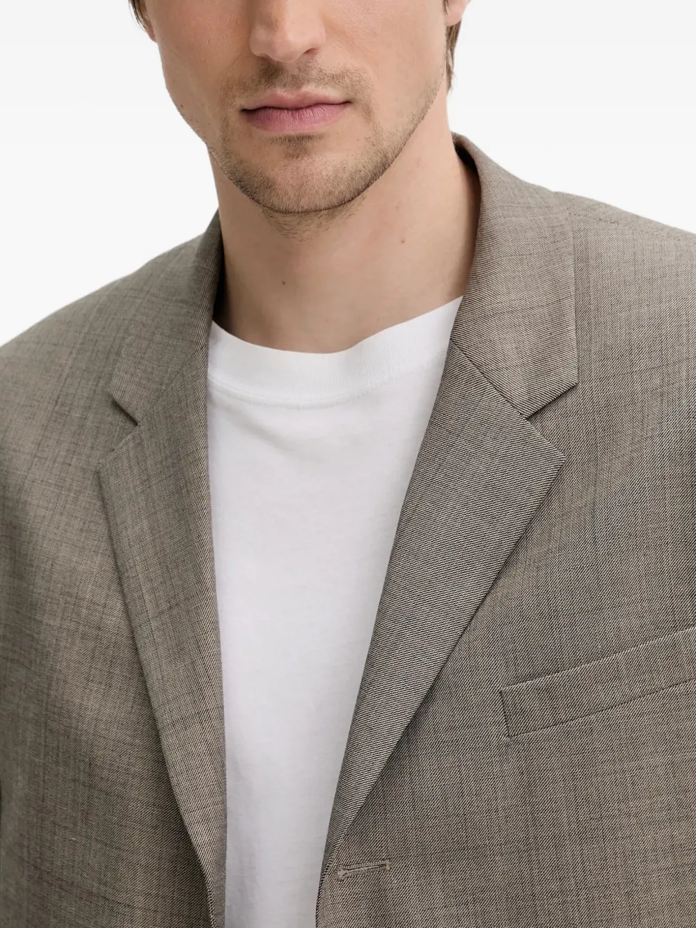 Filippa K Blazer met zijzak en knopen Bruin