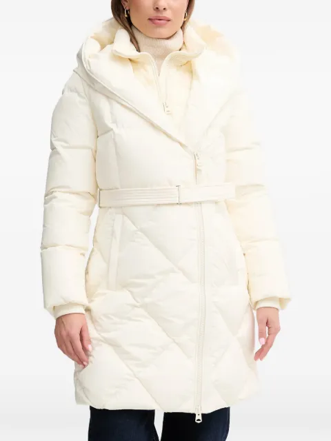 Mackage Ayumi hooded quilted belted coat