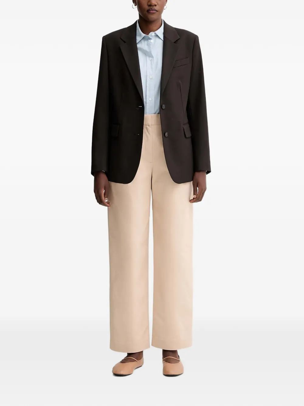  Filippa K Delilah Single-breasted Blazer - Brown 