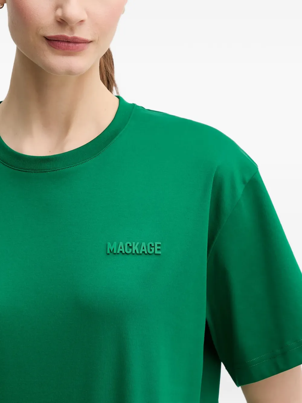 Mackage Tee-W T-shirt met ronde hals Groen