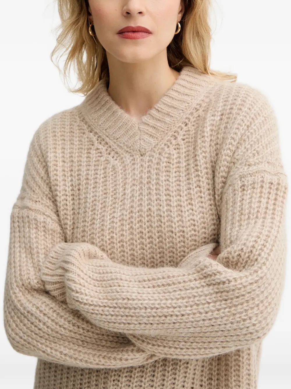  Filippa K V-neck Sweater - Neutrals 