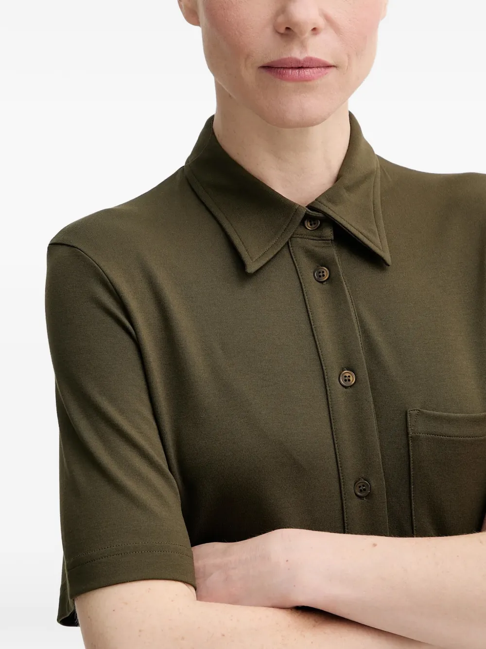 Filippa K Jurk met zak met knopen Groen