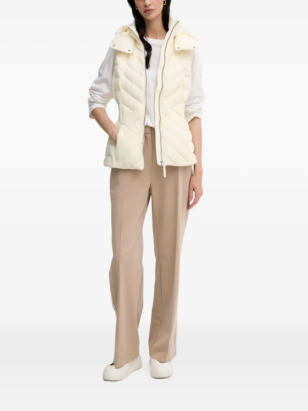  Mackage Chaleco Acolchado Hoshi Con Capucha - Neutro 