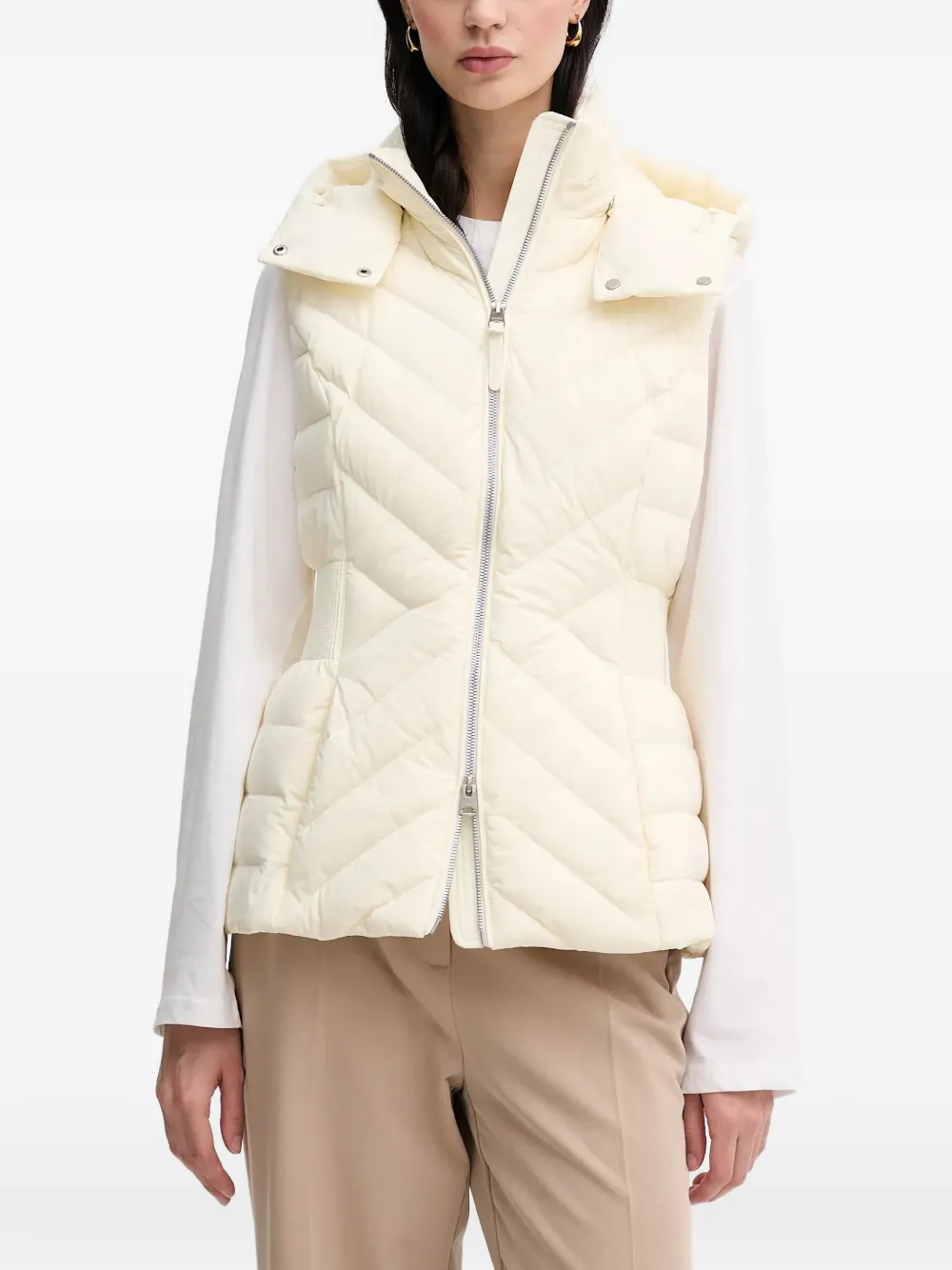 Mackage Hoshi quilted hooded gilet - Toni neutri