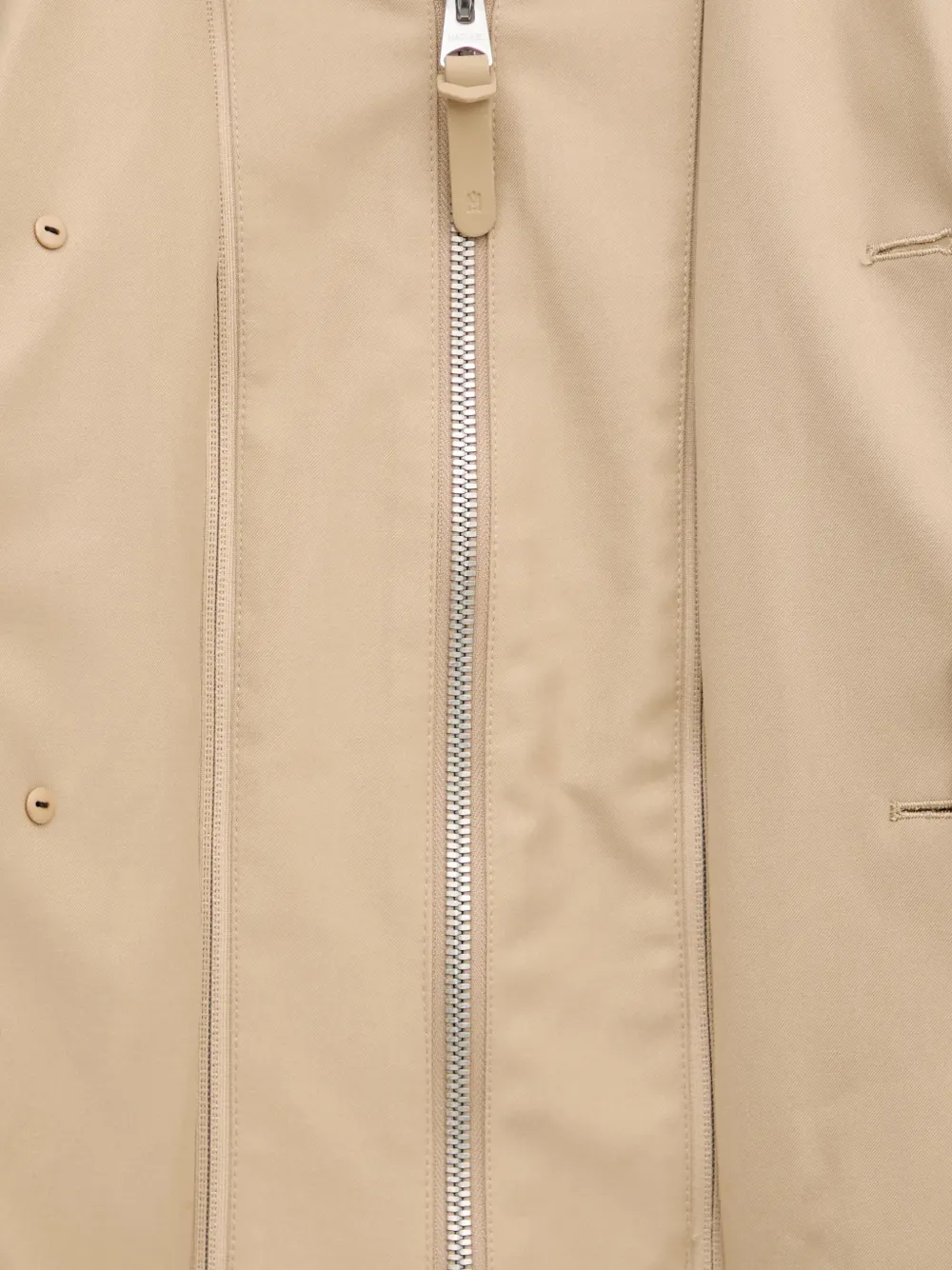 Mackage Mathias jas met capuchon en knopen Beige