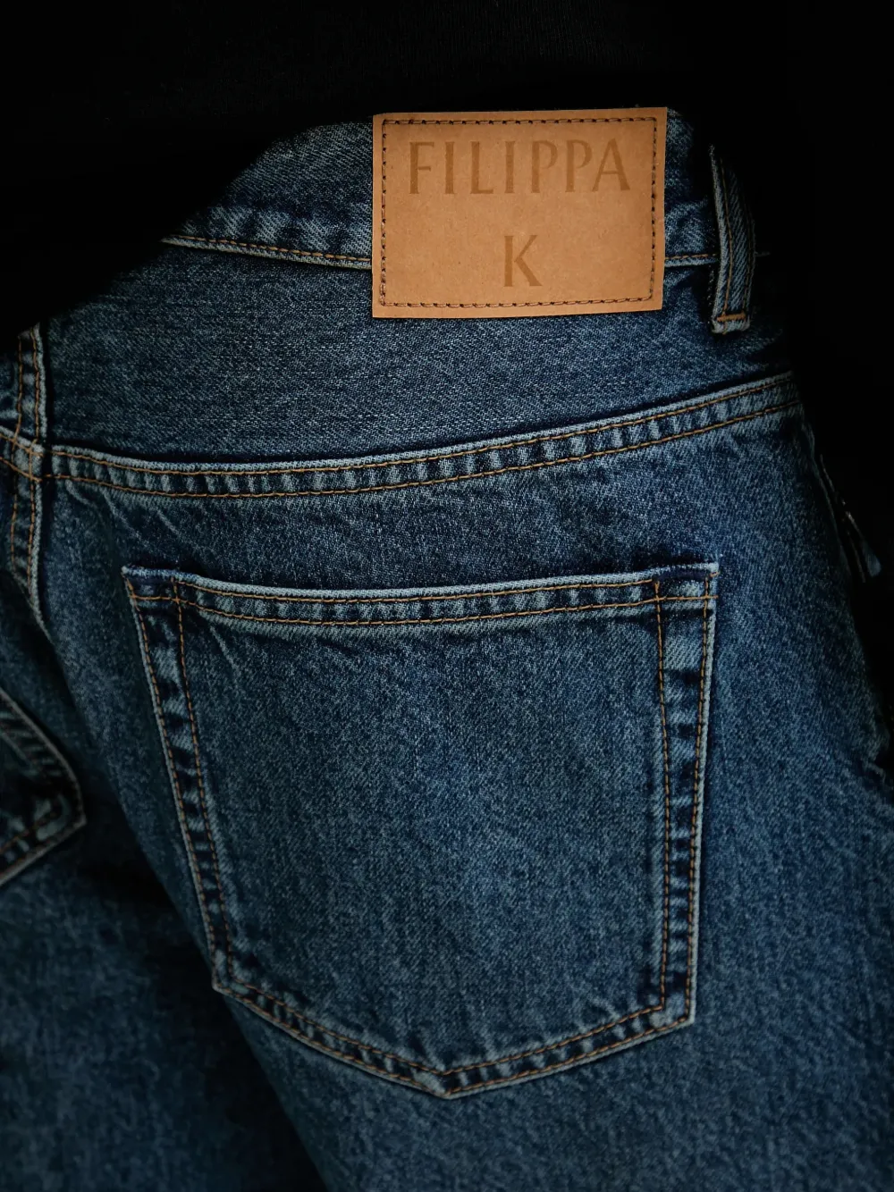 Filippa K Jeans met vijf zakken Blauw