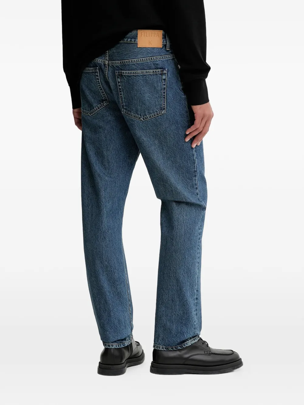  Filippa K Jean à Coupe Cinq Poches - Bleu 