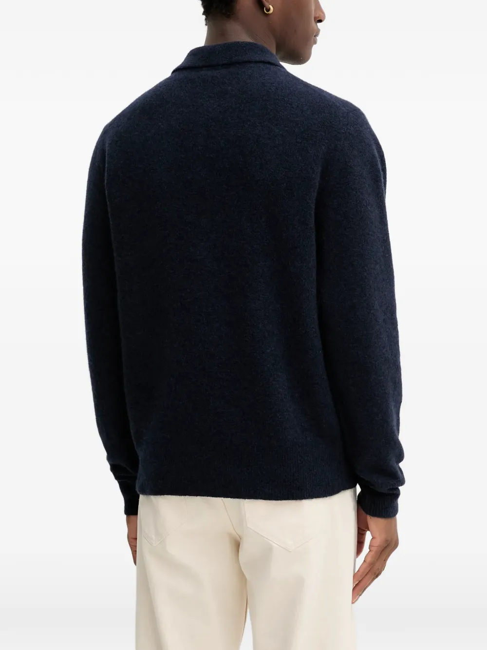  Filippa K Knitted Polo Shirt - Blue 