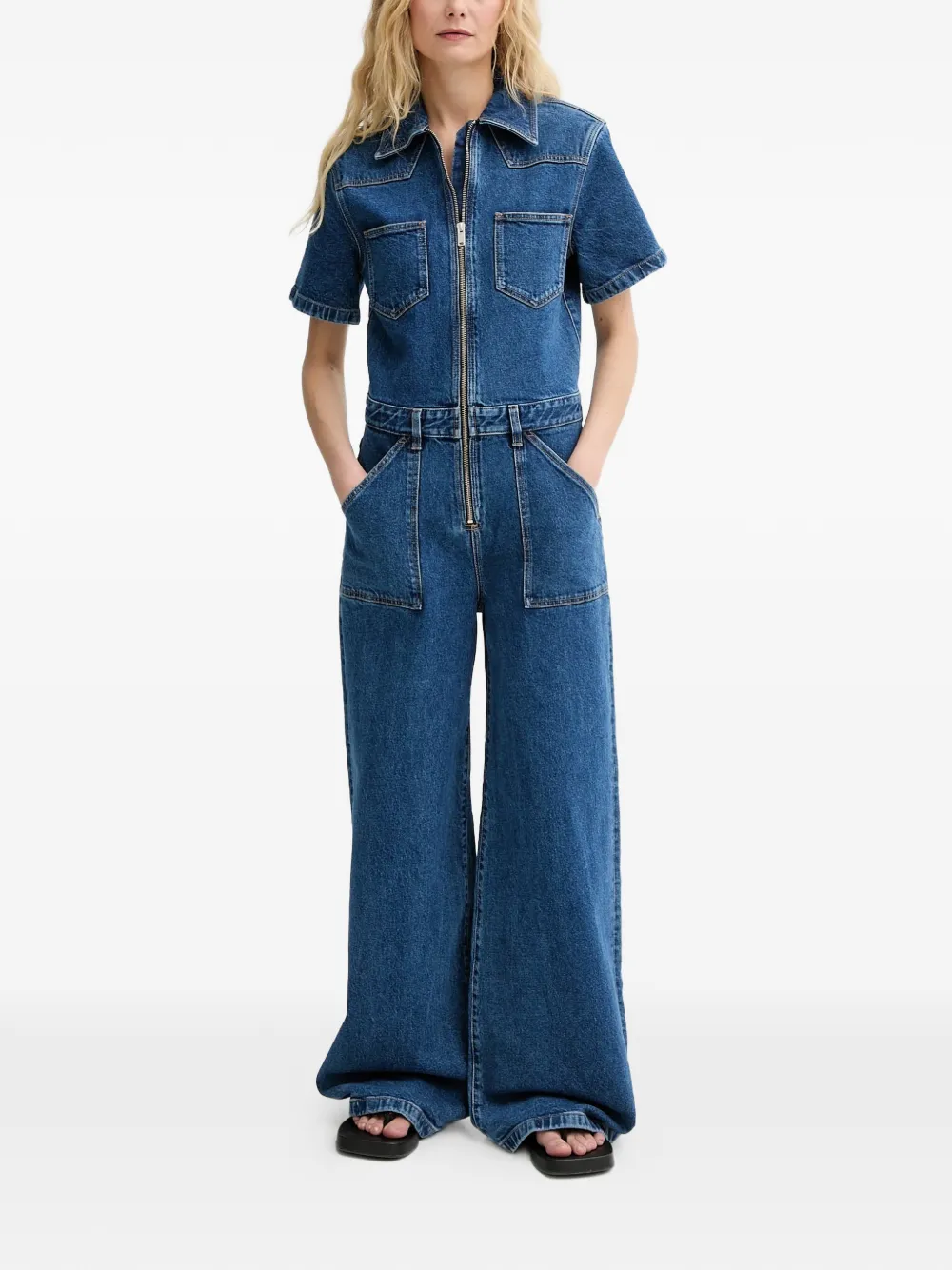 Filippa K denim jumpsuit - Blu