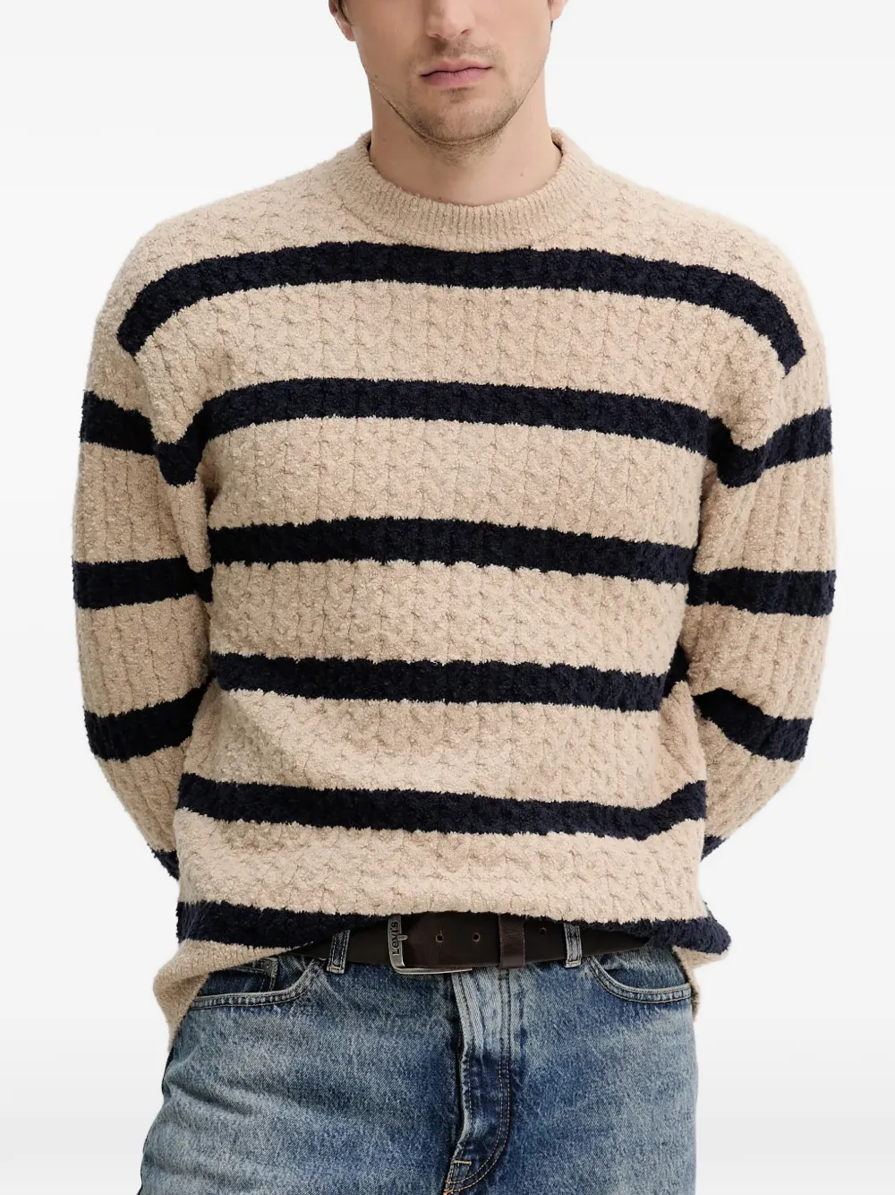  Filippa K Striped-pattern Sweater - Neutrals 