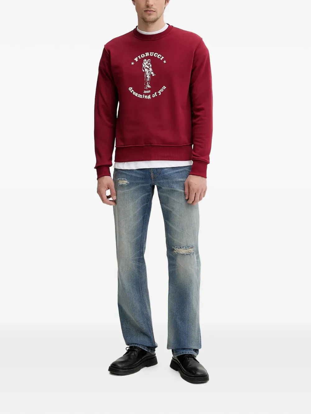 Fiorucci Dreaming Of You sweatshirt - Rood