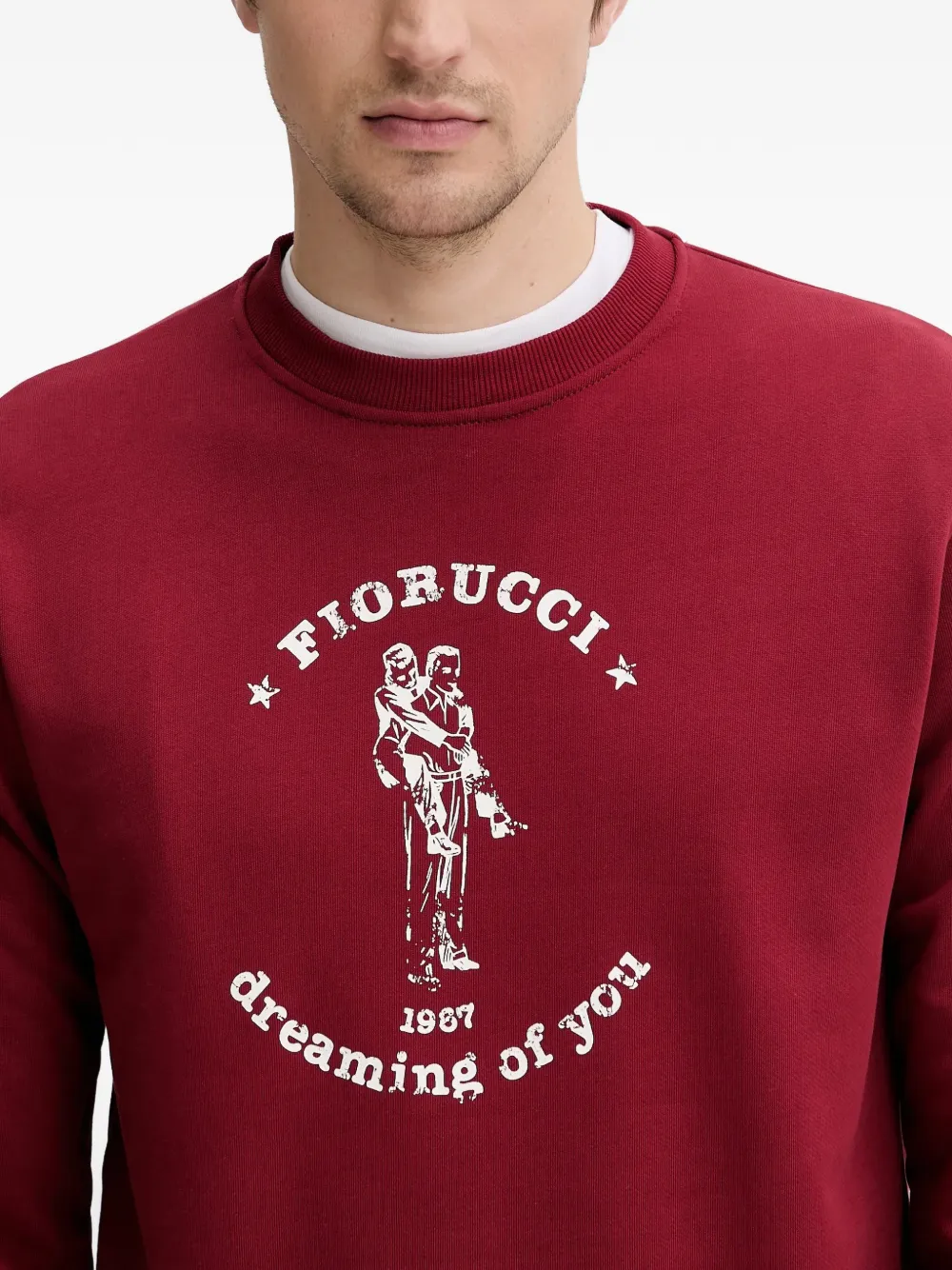 Fiorucci Dreaming Of You sweater Rood