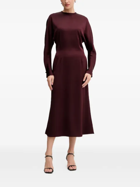 Filippa K mellemlang kjole med lange ærmer
