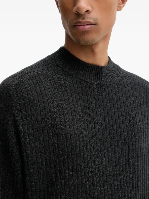 Filippa K Ribbed mock-neck Sweater | Grey | FARFETCH