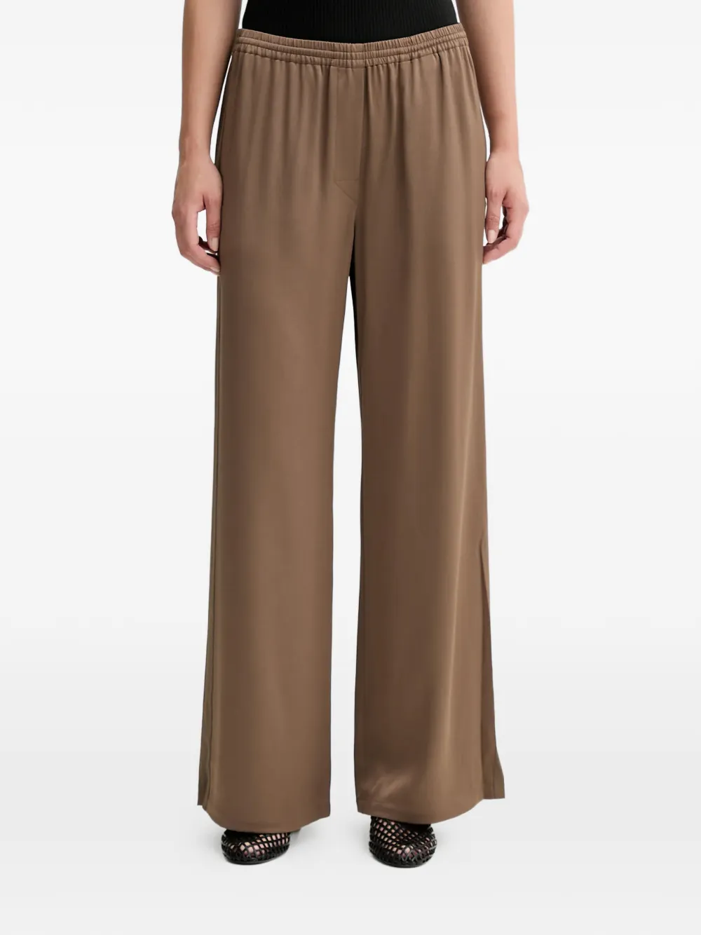 Filippa K Nova elasticated-waistband trousers - Marrone