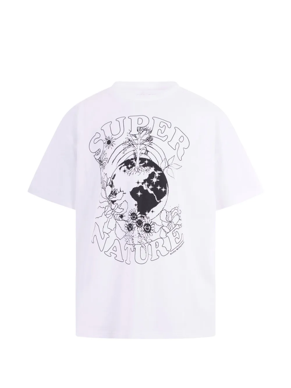 Stella McCartney Kids graphic-print T-shirt - Bianco