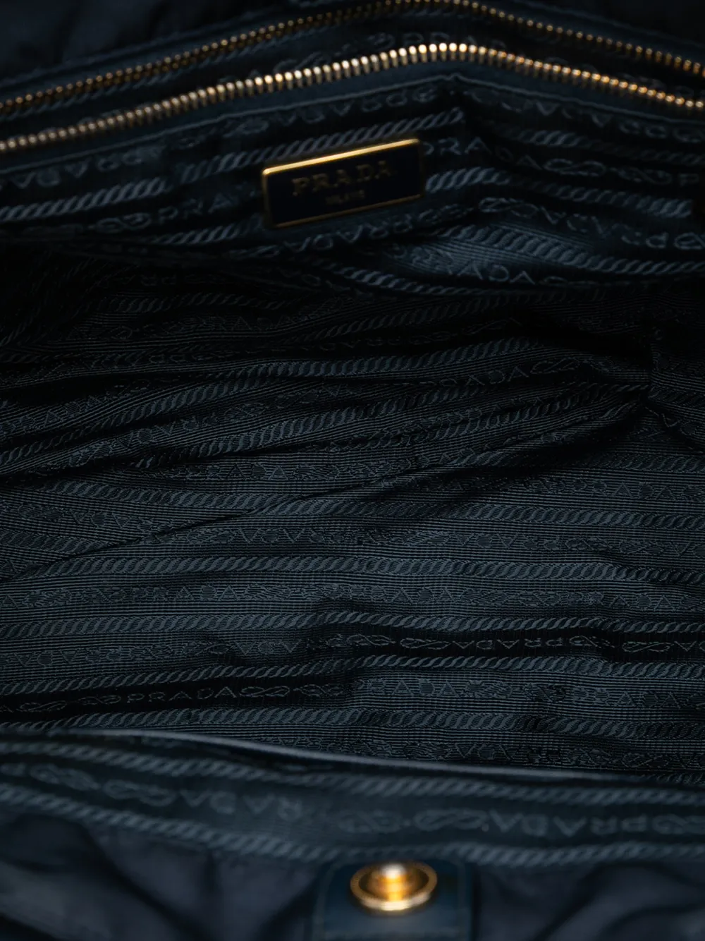 2000-2025 Saffiano Trimmed Tessuto Satchel