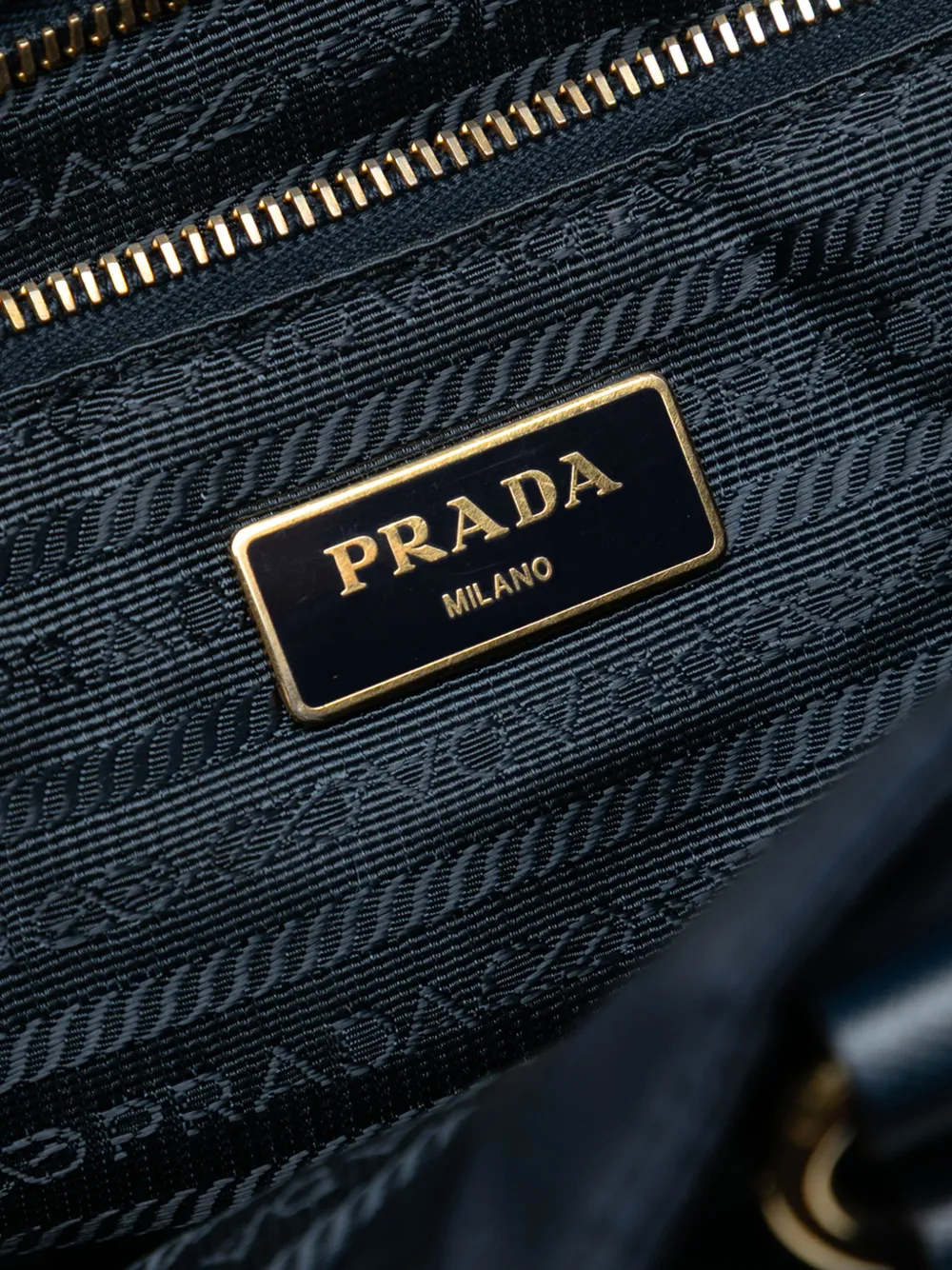 2000-2025 Saffiano Trimmed Tessuto Satchel