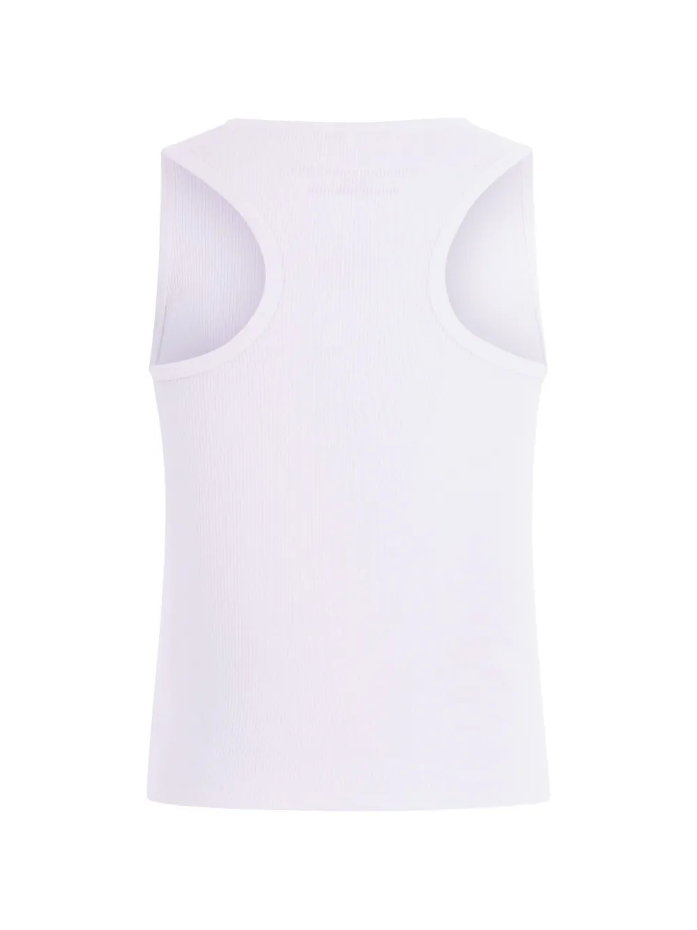  Stella Mccartney Kids Ribbed Embroidered Top - White 