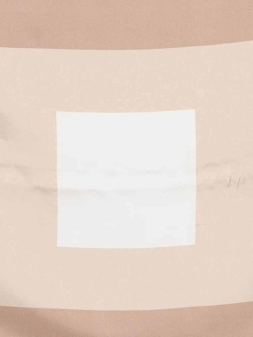  Lardini Square Geometric Scarf - Brown 
