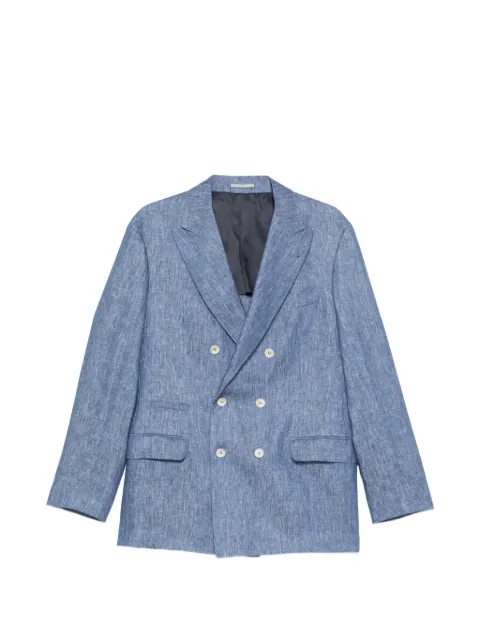 Brunello Cucinelli chamarra con doble botonadura