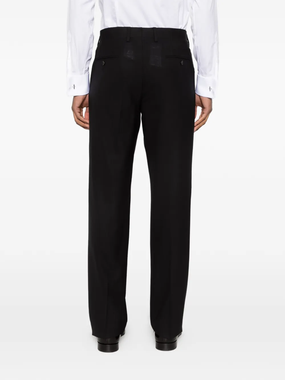 Lardini Straight broek Zwart