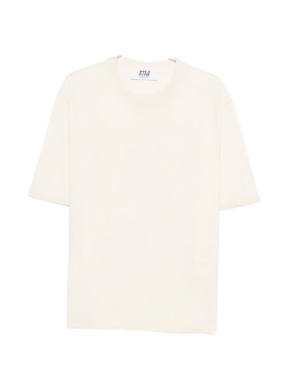 Golden Goose T-shirt con logo goffrato - Toni neutri