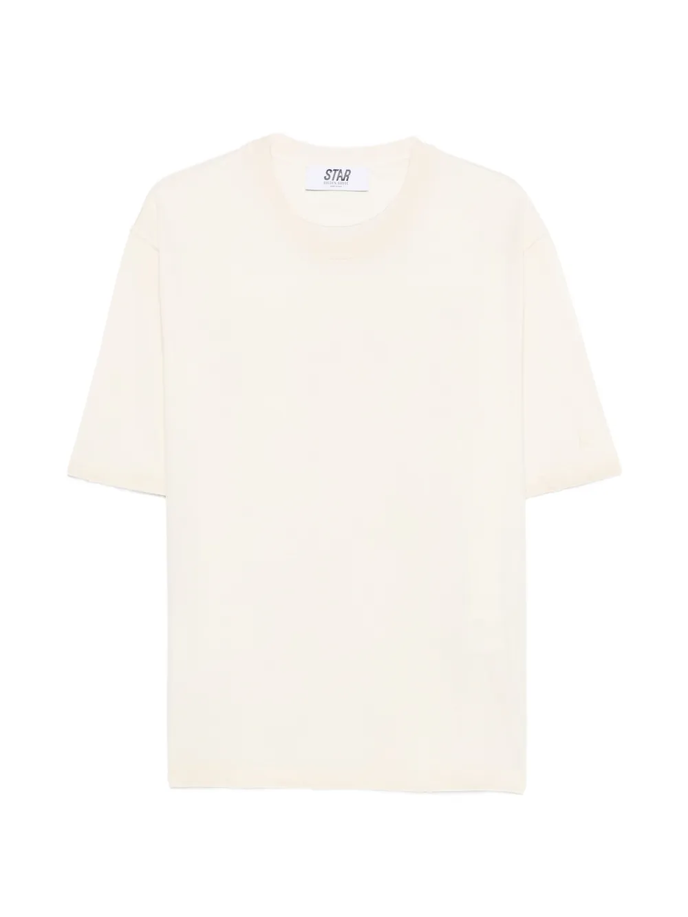 Golden Goose T-shirt con logo goffrato - Toni neutri