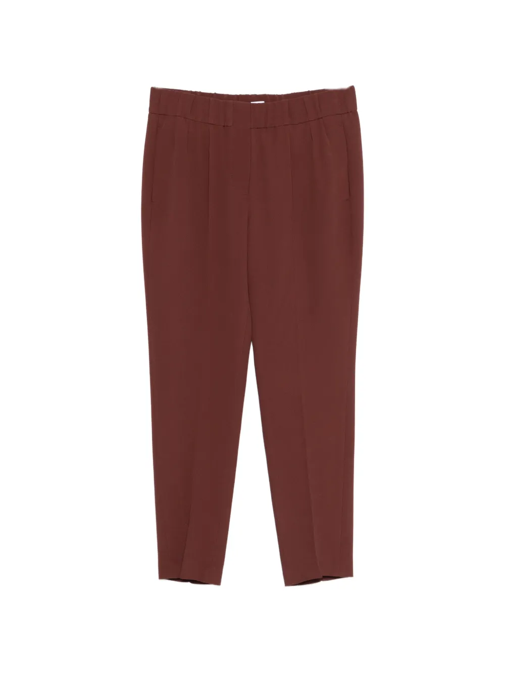 Brunello Cucinelli elasticated trousers - Marrone