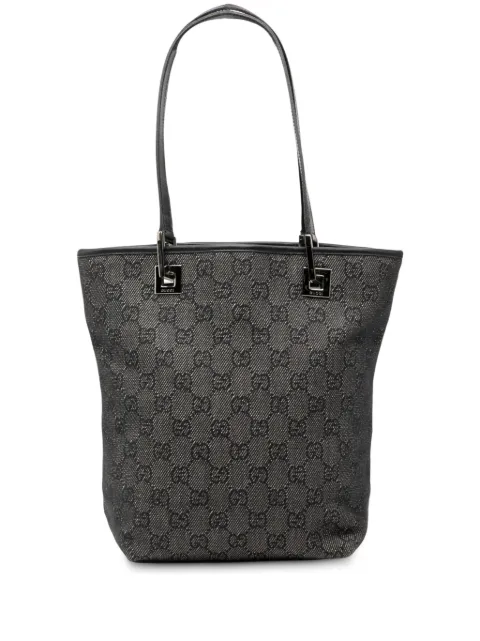 Gucci Pre-Owned 2000-2015 GG Denim shoulder bag