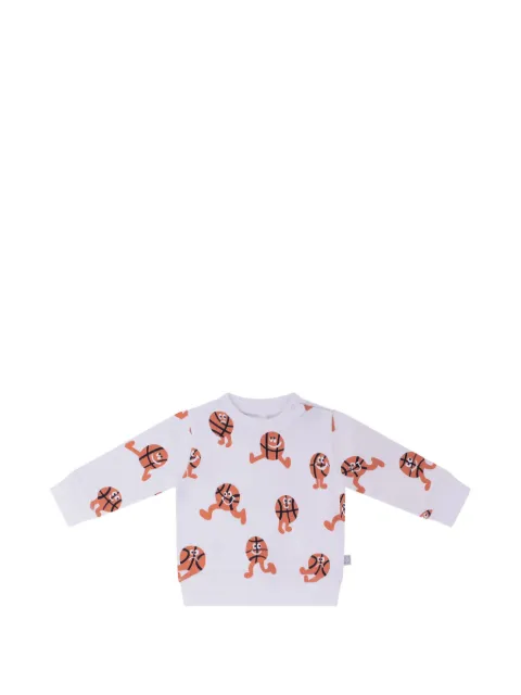 Stella McCartney Kids basketball-print sweatshirt
